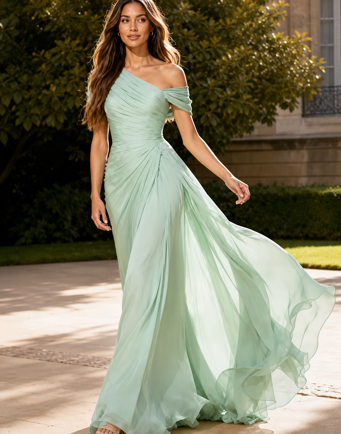 Valeria Drape Gown