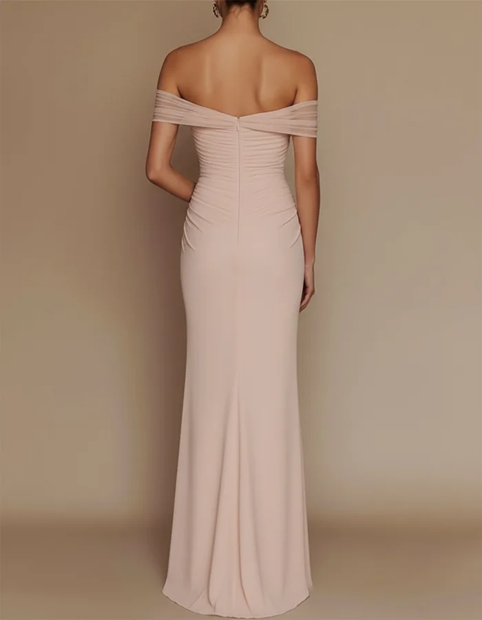 Blush Sculpt Gown