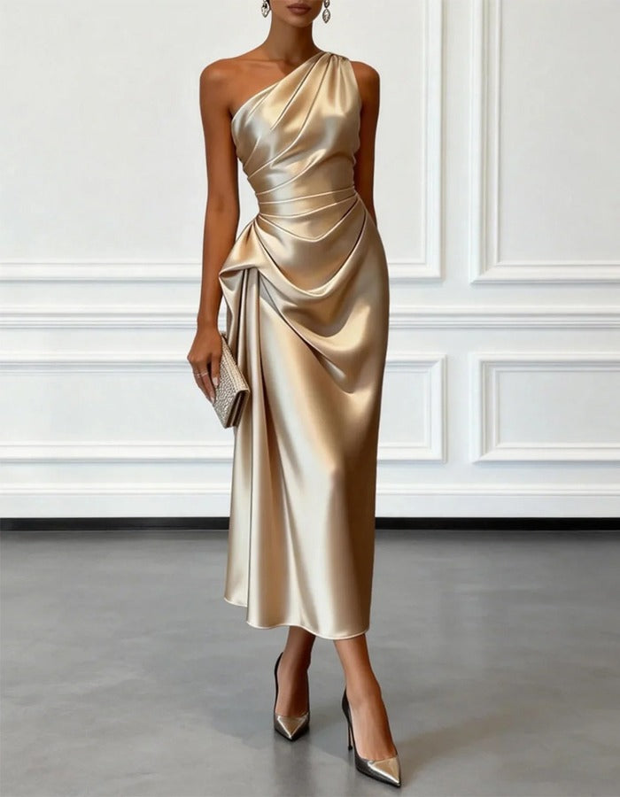 Golden Muse Dress