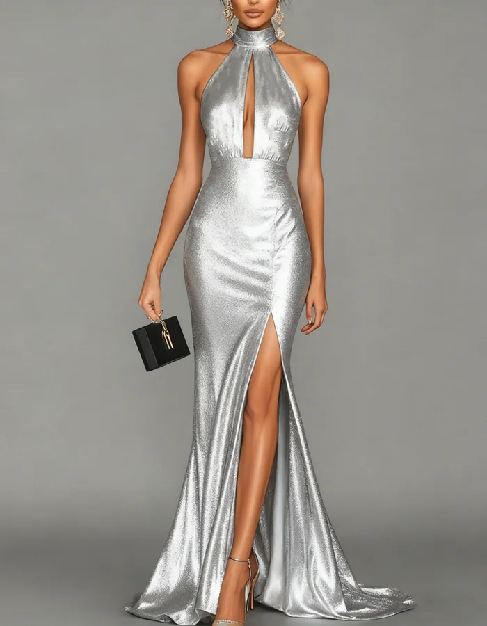 Noir Eclipse Gown