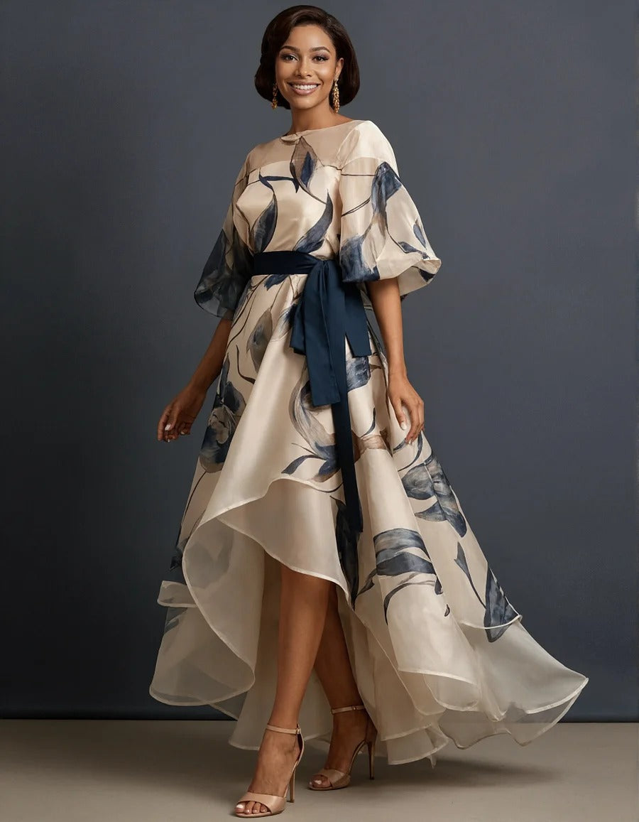 Ivory Bloom Maxi Dress