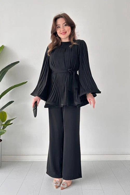 Midnight Elegance Pants Set