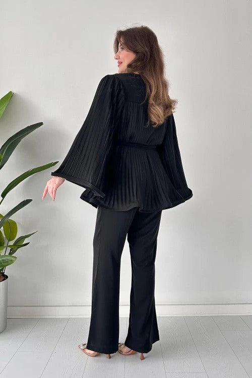 Midnight Elegance Pants Set