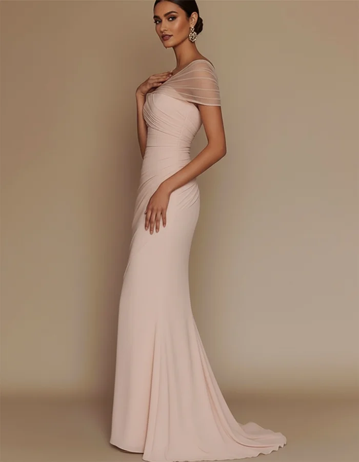 Blush Sculpt Gown