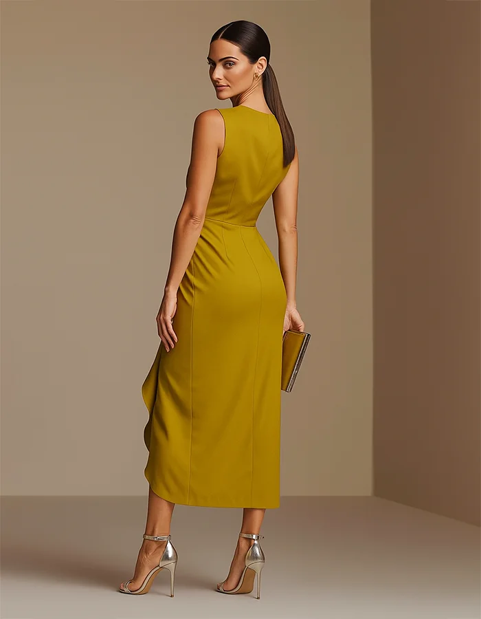 Olive Muse Dress