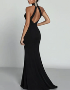 Noir Eclipse Gown