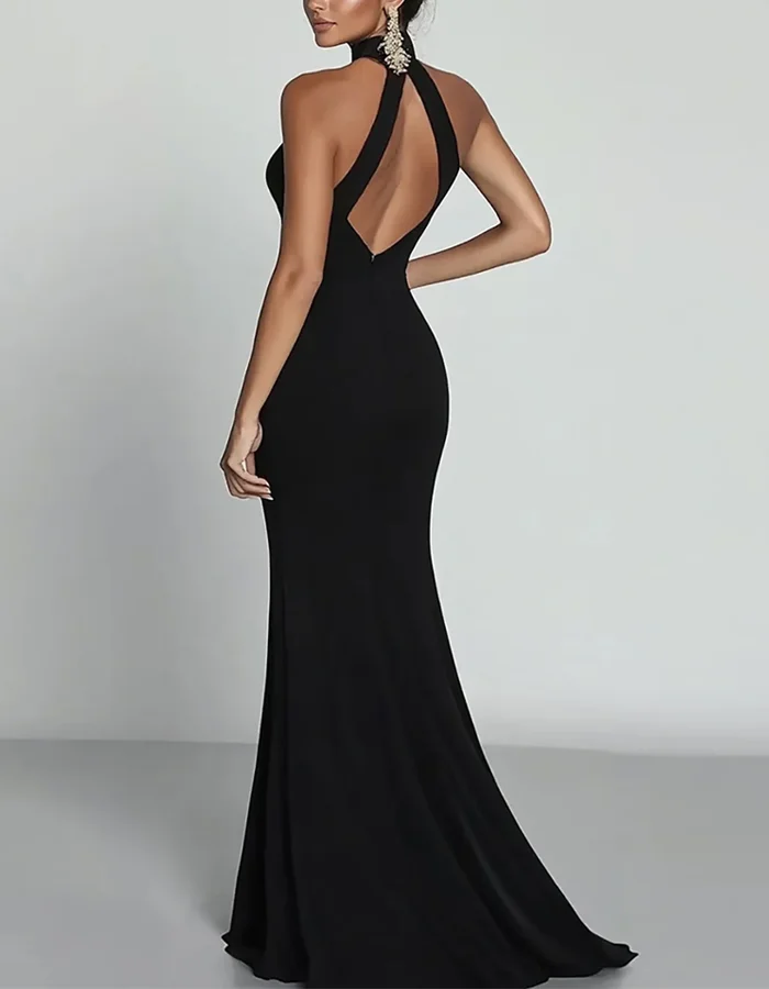Noir Eclipse Gown