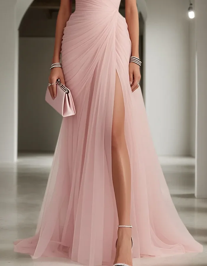 Blush Aura Gown
