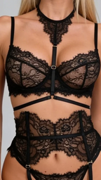 Midnight Desire Lingerie Set