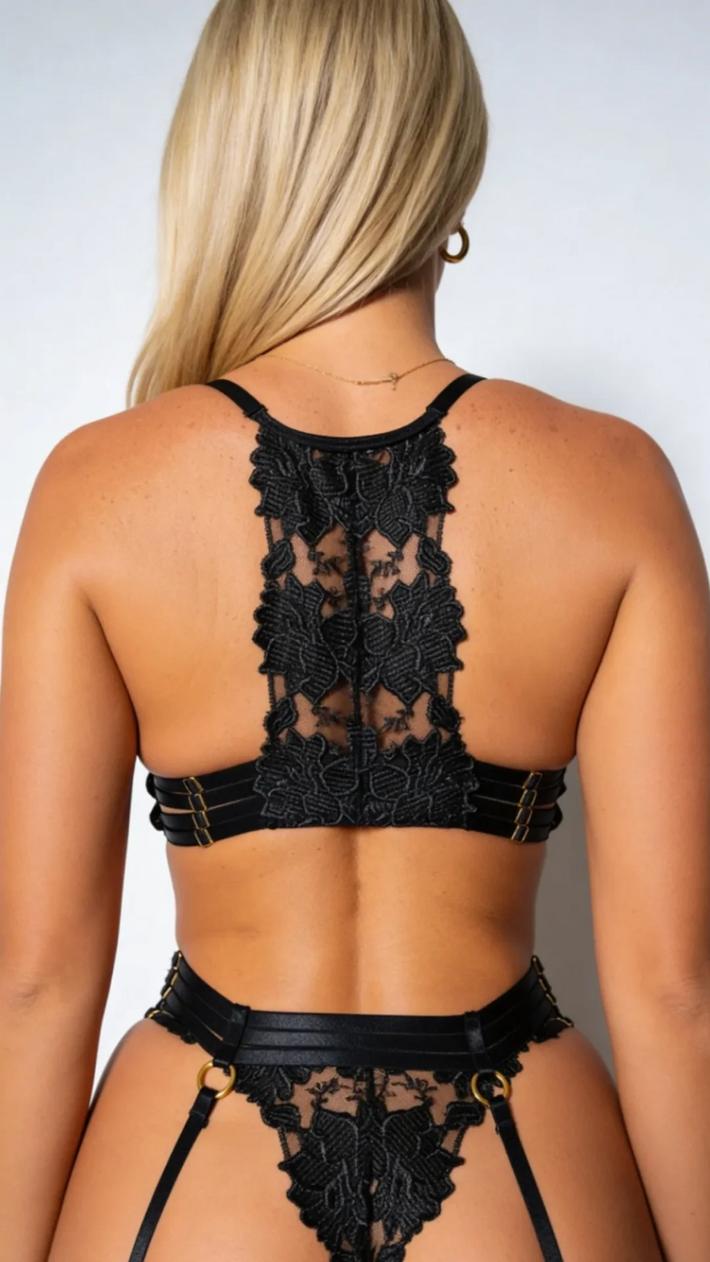 Midnight Allure Lingerie Set