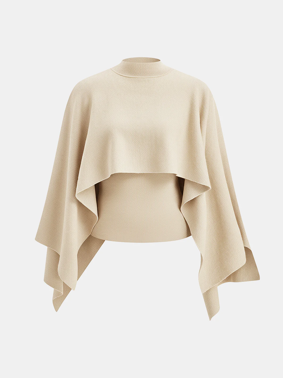 Tank Top & Capelet Knit Two-Piece Set
