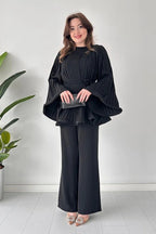 Midnight Elegance Pants Set