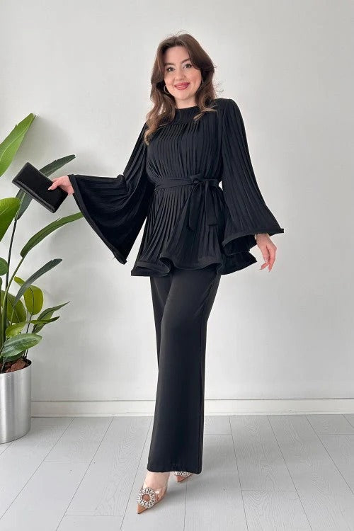 Midnight Elegance Pants Set
