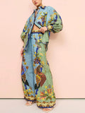 Azure Paradise Pants Set