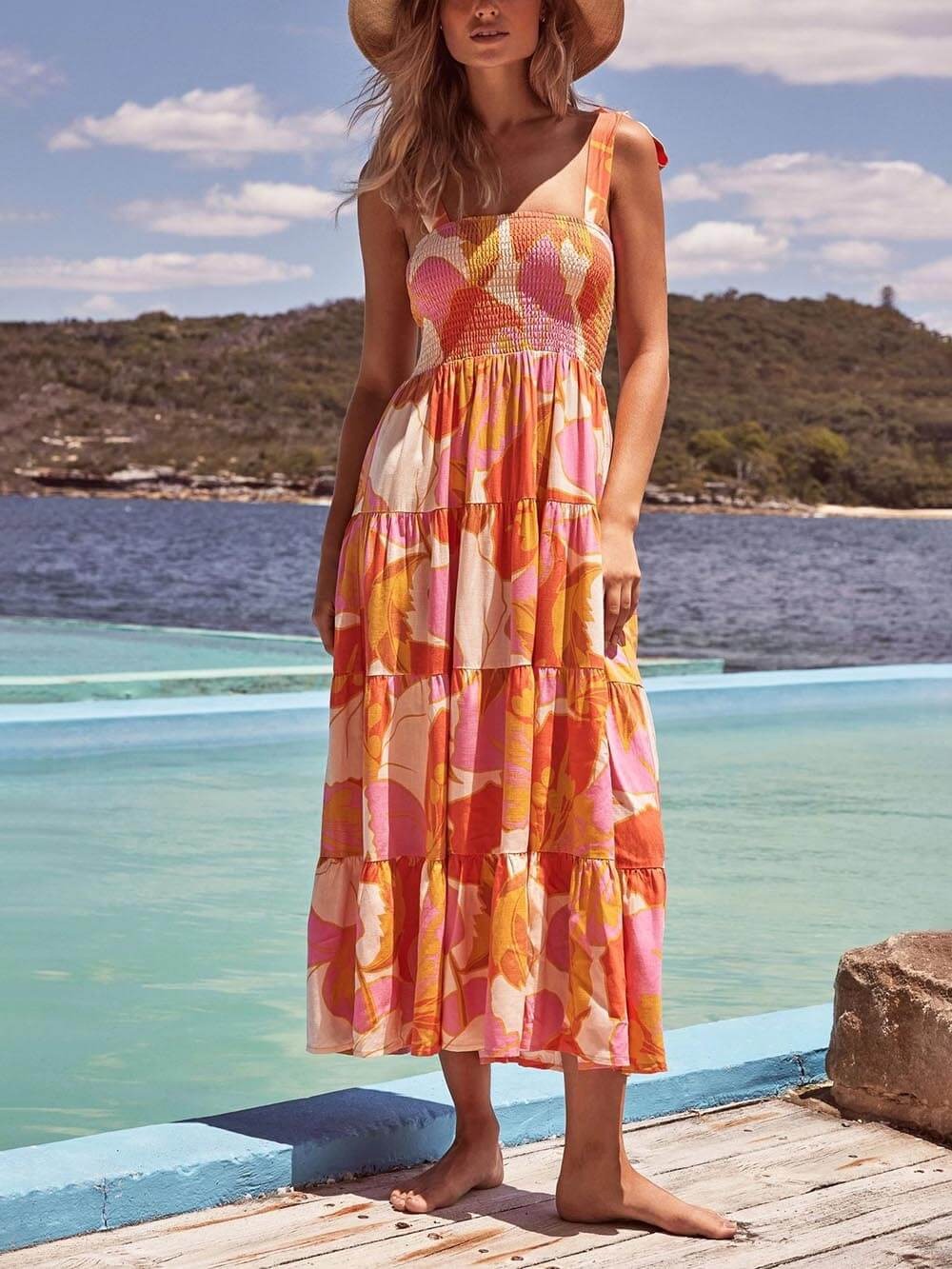 Sunset Glow Maxi Dress