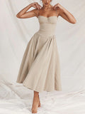 Elegant Muse Midi Dress