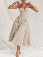 Elegant Muse Midi Dress