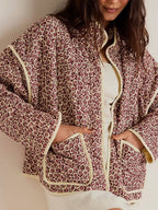 Floral Vintage Knit Cardigan