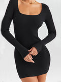 Midnight Curve Mini Dress