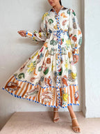 Tropical Escape Midi Dress