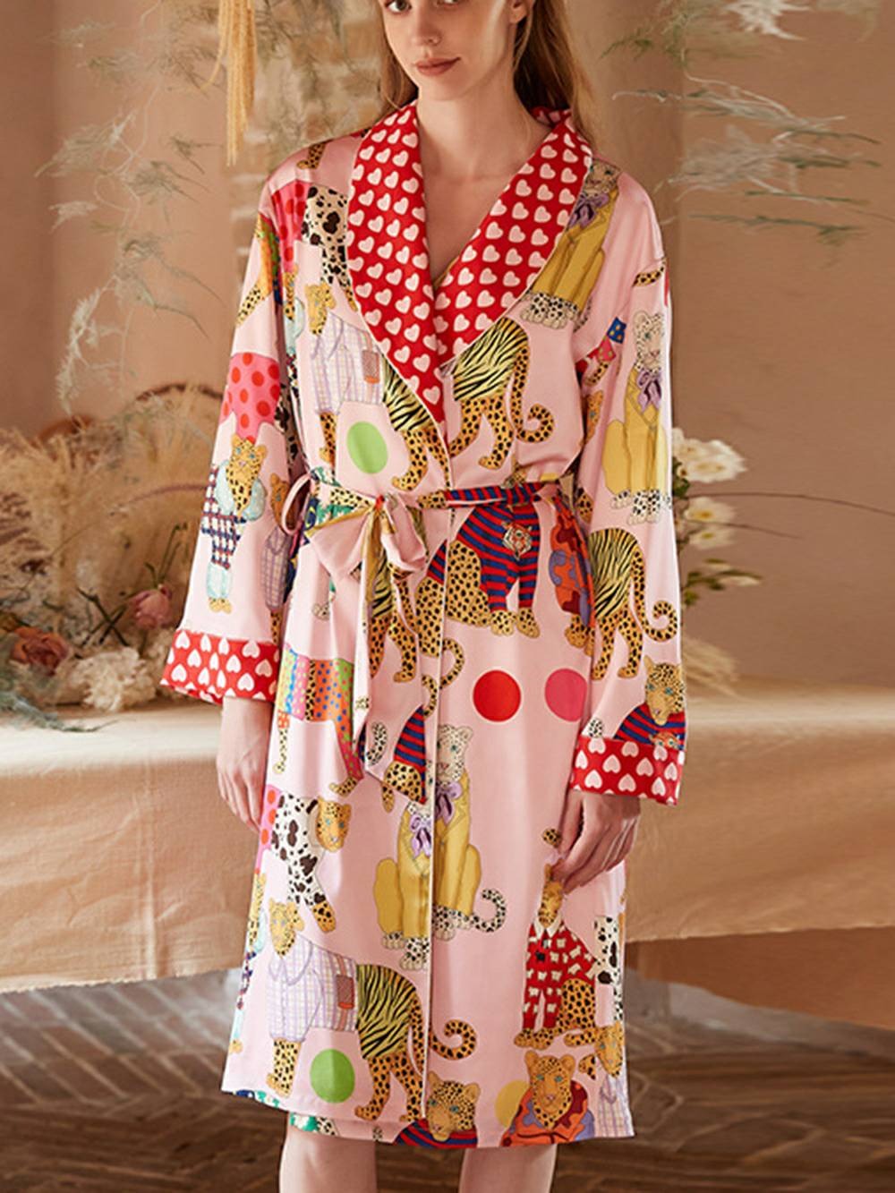 Playful Luxe Robe Set