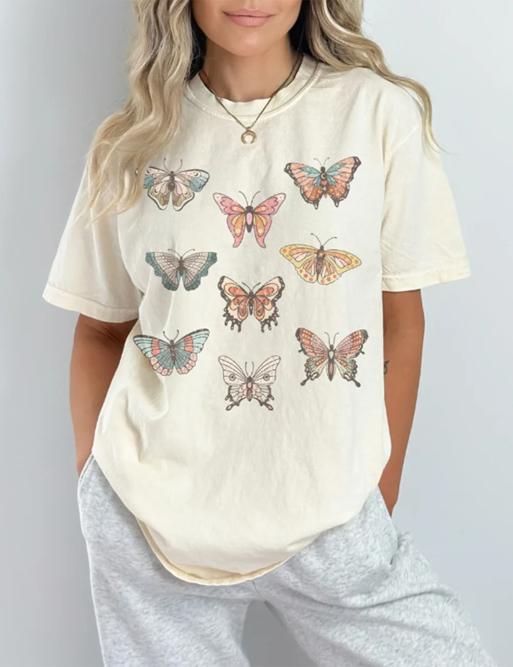 Vintage Butterfly Graphic Tee