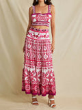 Rosé Charm Skirt Set