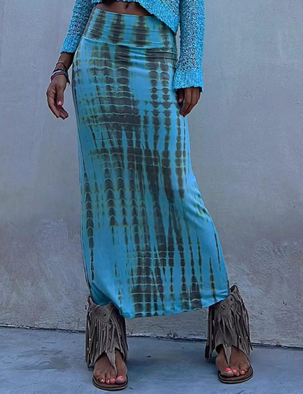 Ocean Drift Maxi Skirt