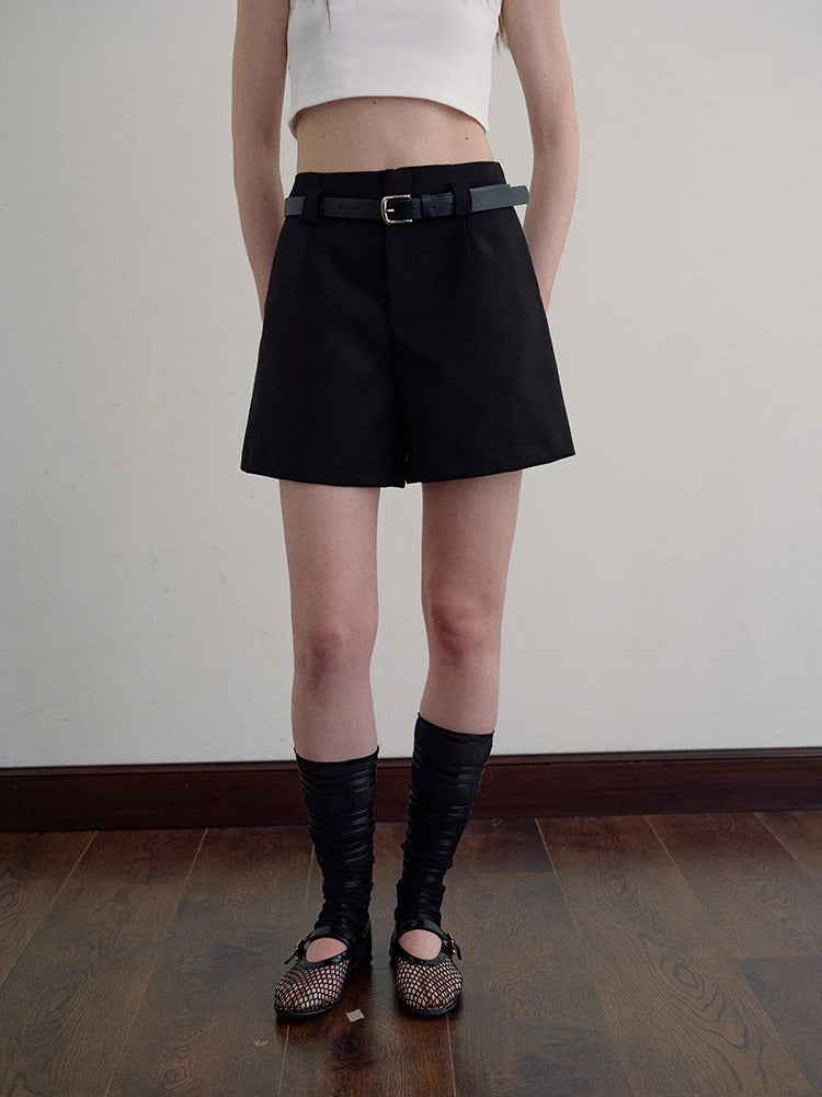 Noir Tailored Shorts