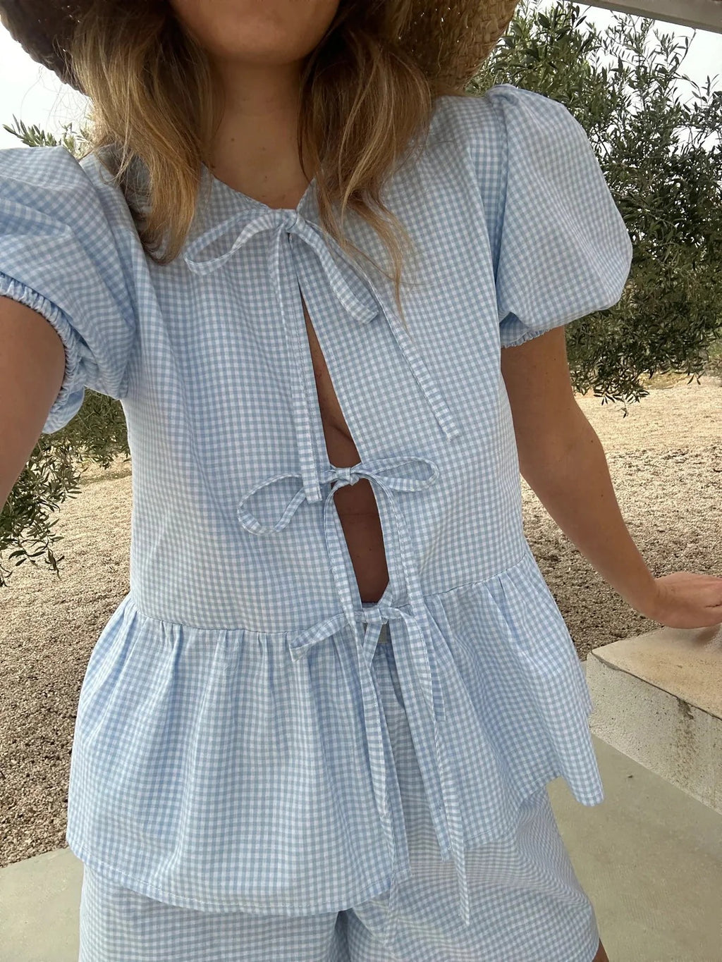 Baby Blue Breeze Pajama Set