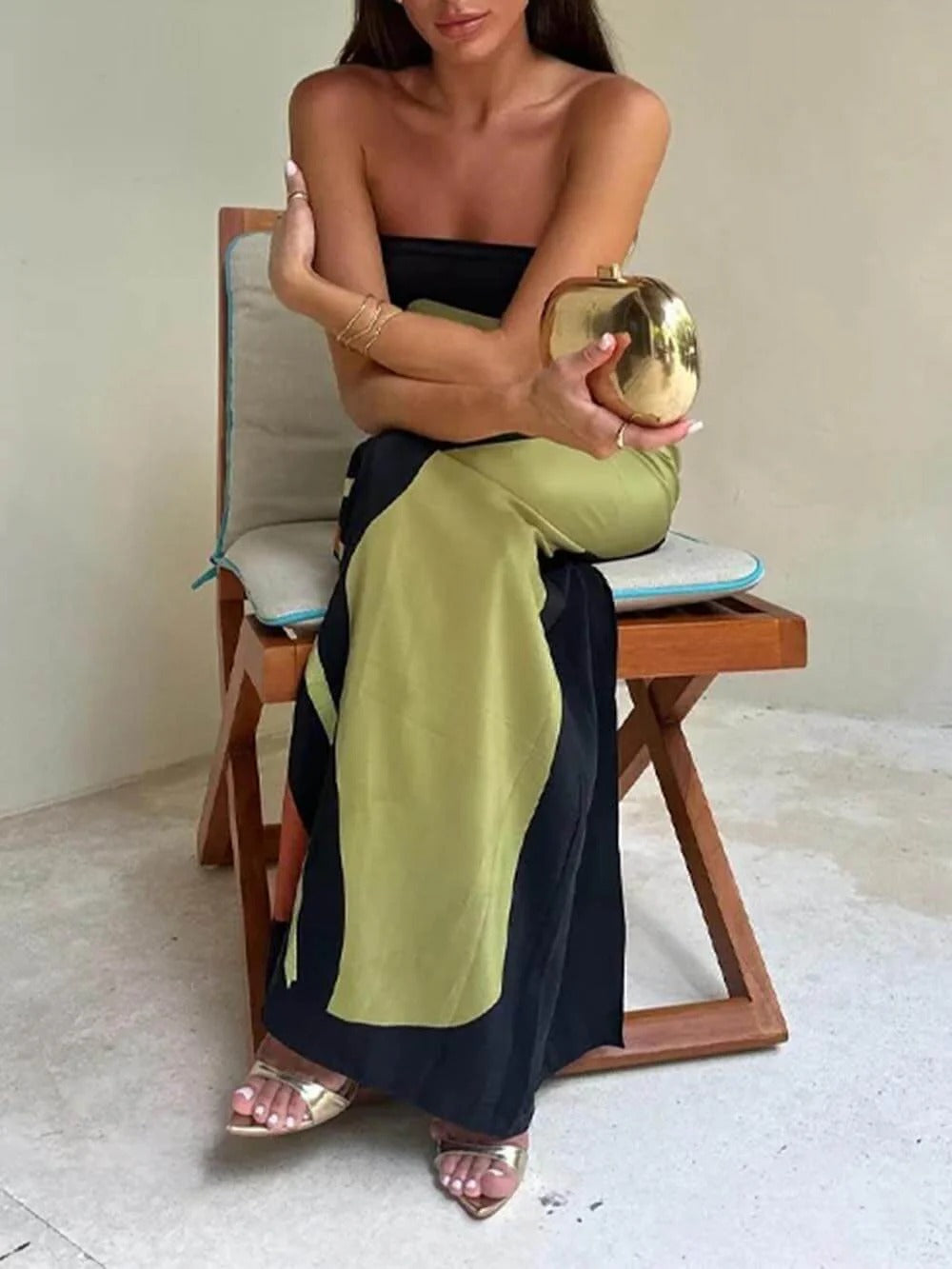 Abstract Muse Maxi Dress