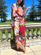 Sunset Bloom Pants Set