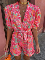 Coral Rush Jumpsuit