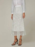 Crystal Glow Skirt Set