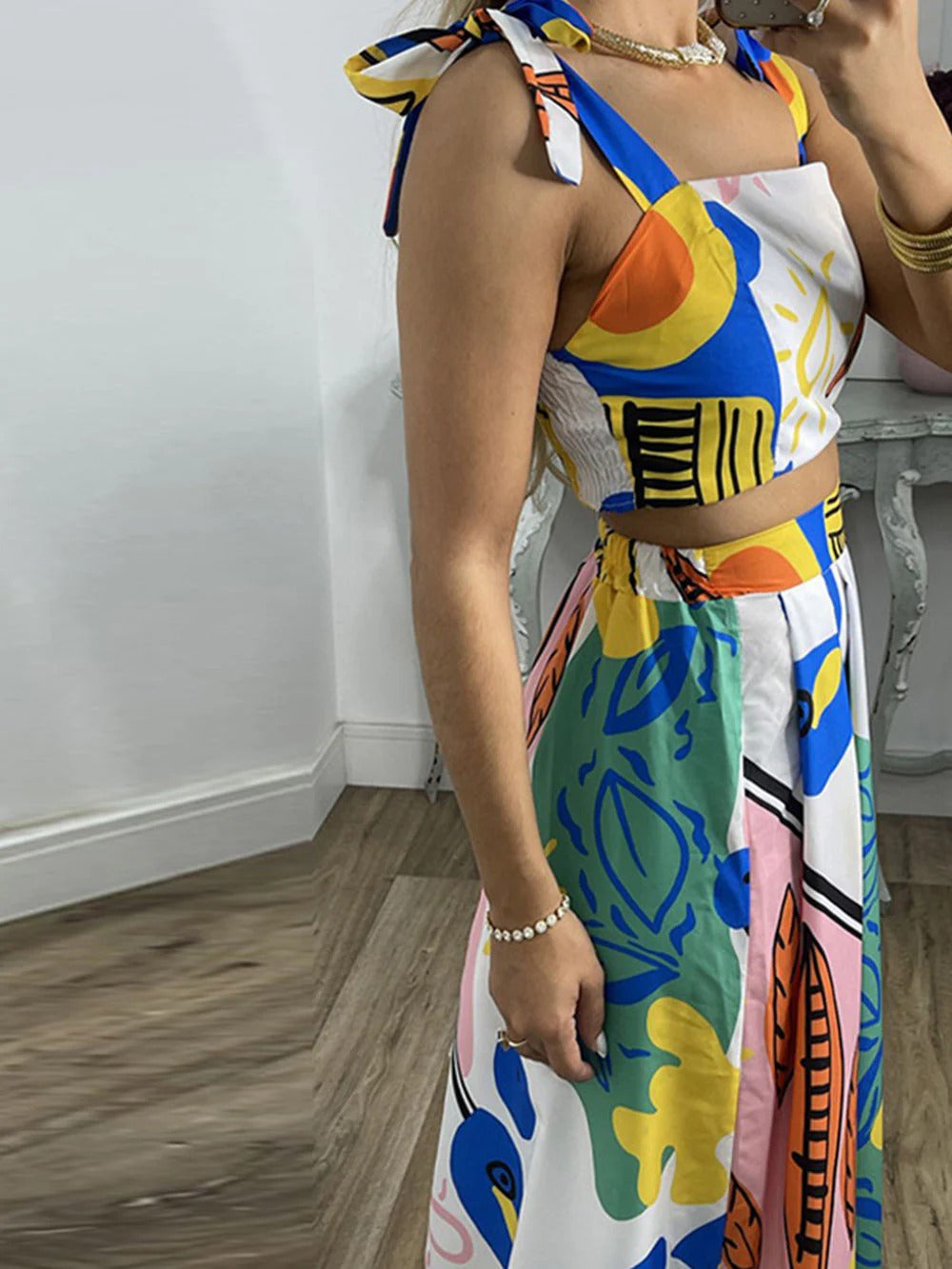 Color Muse Skirt Set