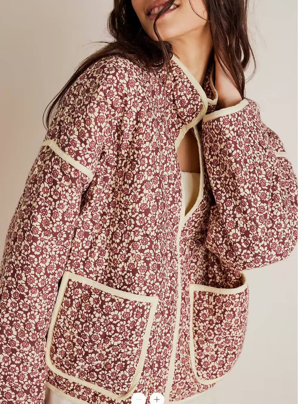 Floral Vintage Knit Cardigan