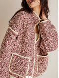 Floral Vintage Knit Cardigan