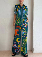 Midnight Celestial Pants Set