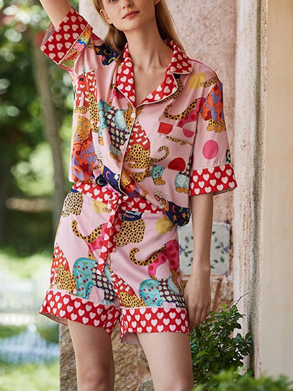 Playful Luxe Pajama Set