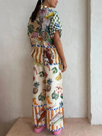 Tropical Market Pants Set