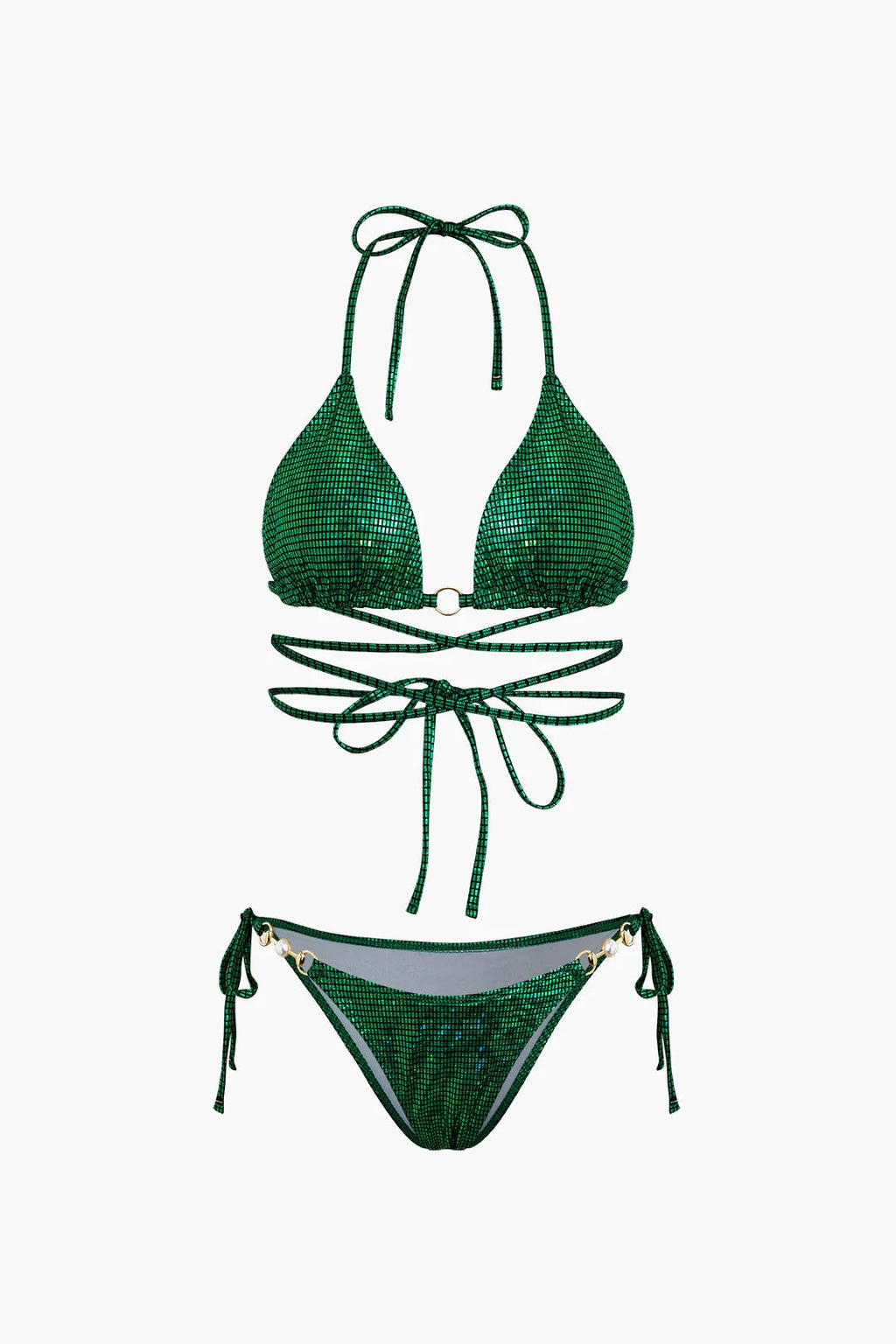 Emerald Luxe Wrap Set