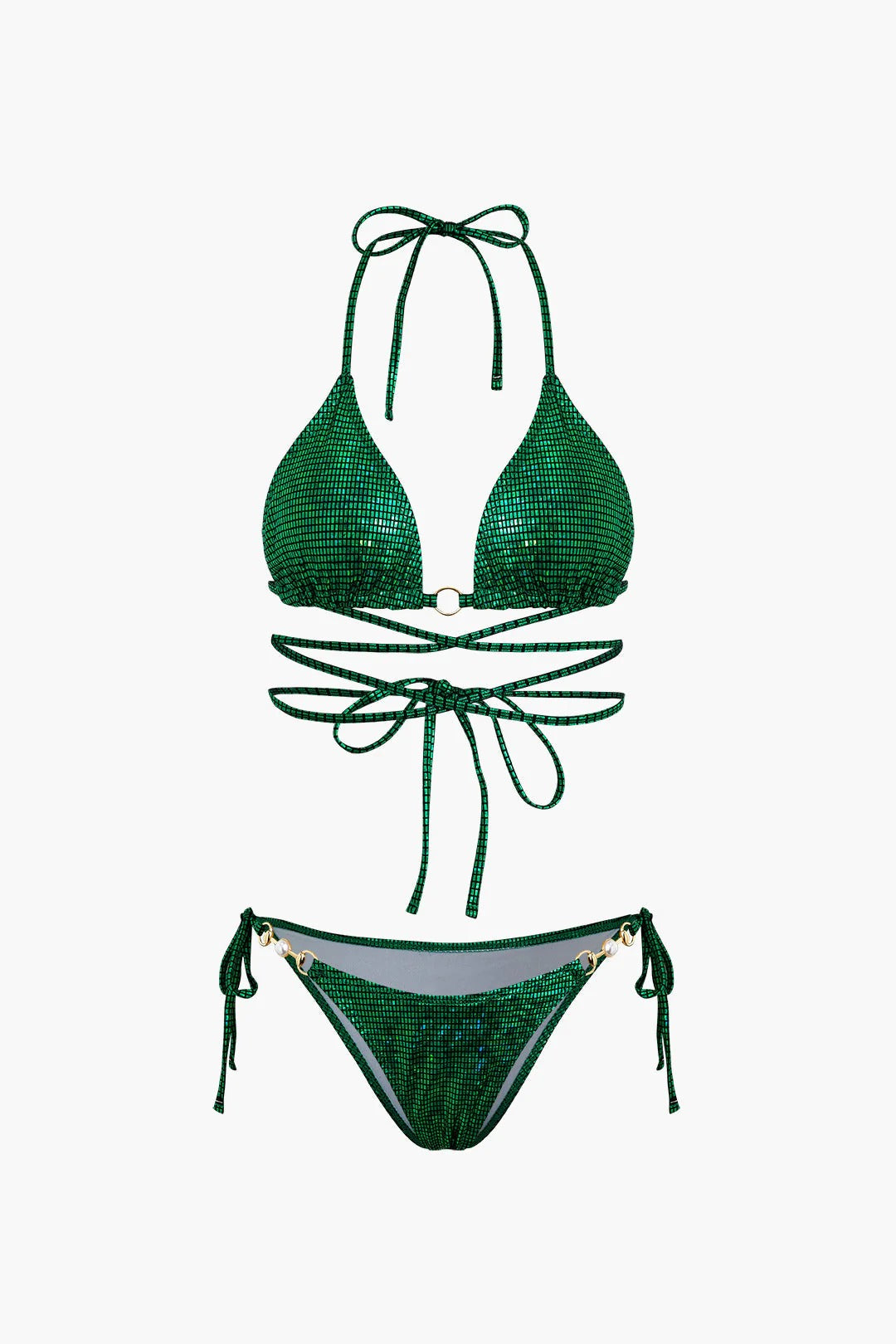 Emerald Luxe Wrap Set