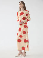 Peach Bloom Skirt Set