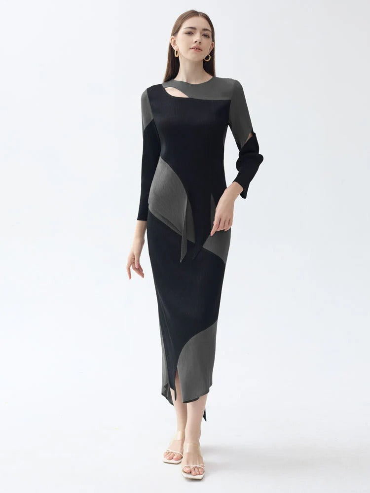 Midnight Sculpt Skirt Set