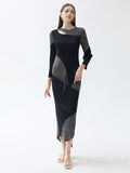 Midnight Sculpt Skirt Set