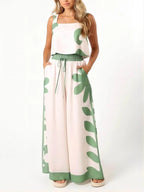 Olive Breeze Pants Set