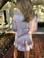 Pink Dream Satin Pajama Set