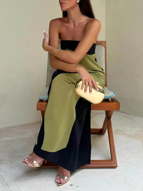 Abstract Muse Maxi Dress