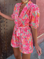 Coral Rush Jumpsuit