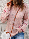 Soft Speckled Knit Sweater
